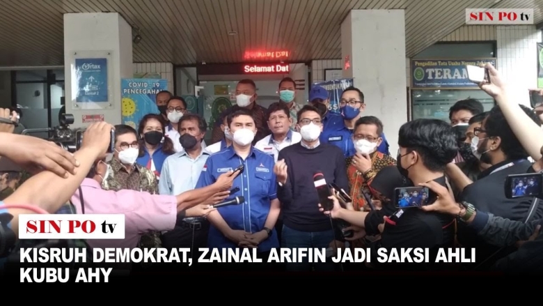 Kisruh Demokrat, Zainal Arifin Jadi Saksi Ahli Kubu AHY