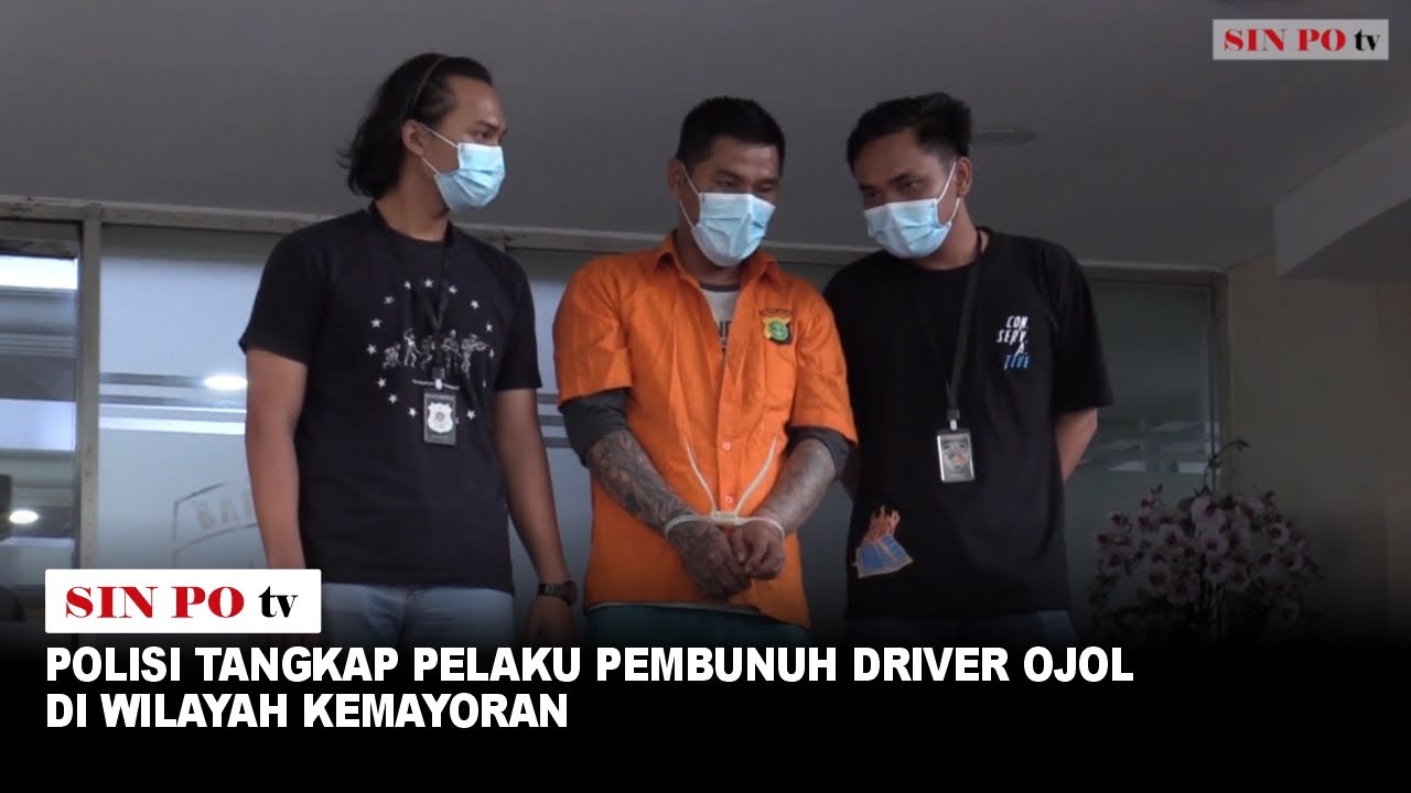 Polisi Tangkap Pelaku Pembunuh Driver Ojol Di Wilayah Kemayoran