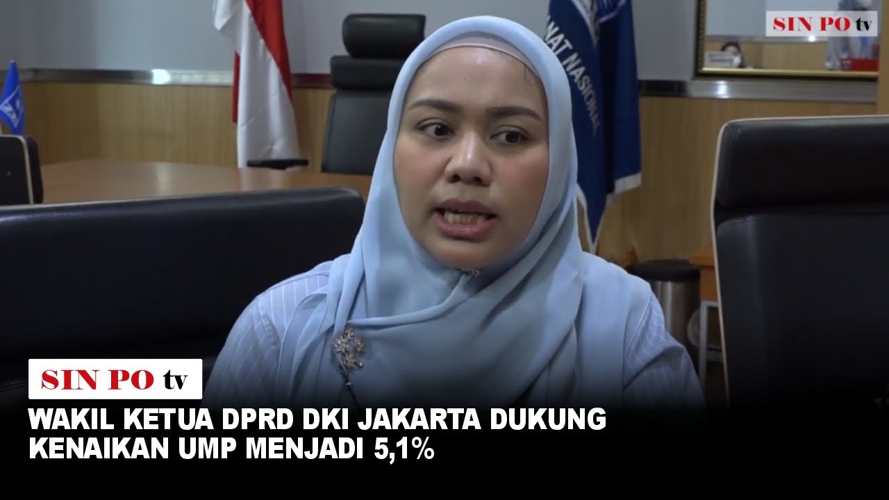 Wakil Ketua DPRD DKI Jakarta Dukung Kenaikan UMP Menjadi 5,1%
