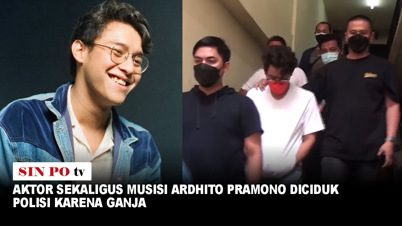 Aktor Sekaligus Musisi Ardhito Pramono Diciduk Polisi Karena Ganja