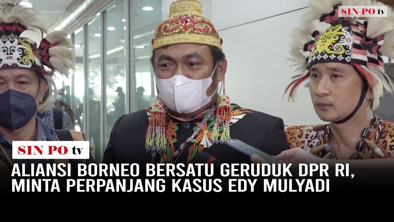 Aliansi Borneo Bersatu Geruduk DPR RI, Minta Perpanjang Kasus Edy Mulyadi