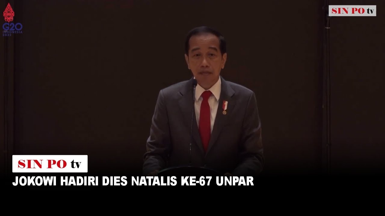 Jokowi Hadiri Dies Natalis ke-67 Unpar