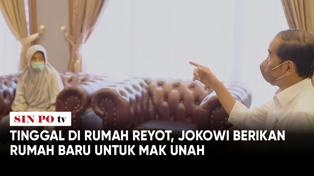 Tinggal di Rumah Reyot, Jokowi Berikan Rumah Baru untuk Mak Unah