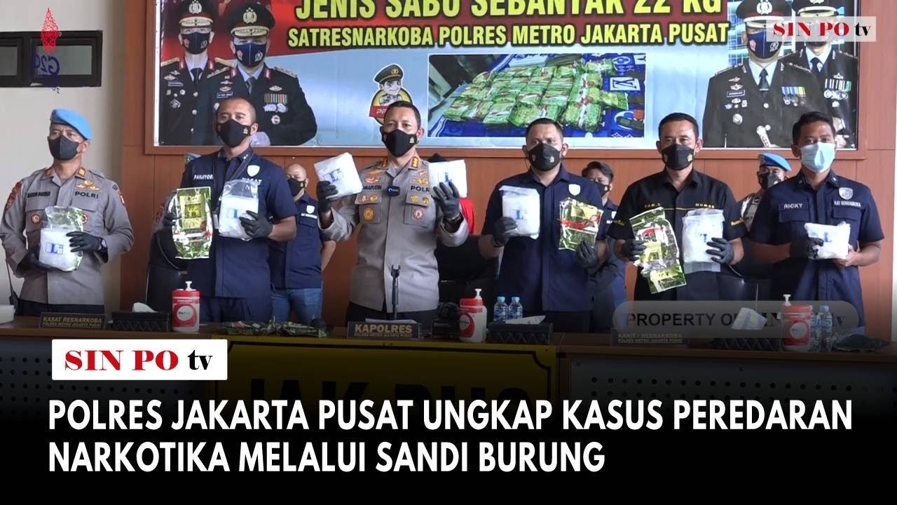 Polres Jakarta Pusat Ungkap Kasus Peredaran Narkotika Melalui Sandi Burung