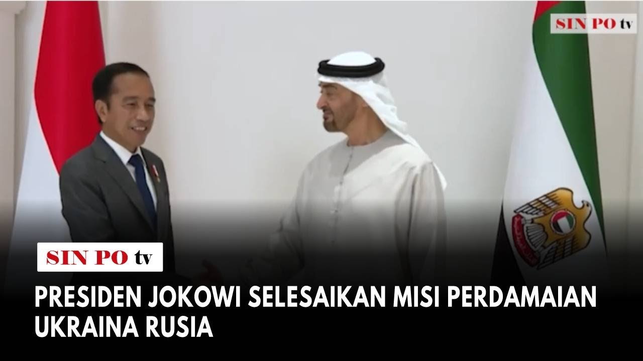 Presiden Jokowi Selesaikan Misi Perdamaian Ukraina Rusia