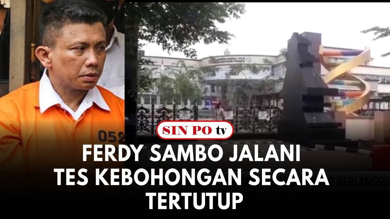 Ferdy Sambo Jalani Tes Kebohongan Di Puslabfor Bareskrim Secara Tertutup