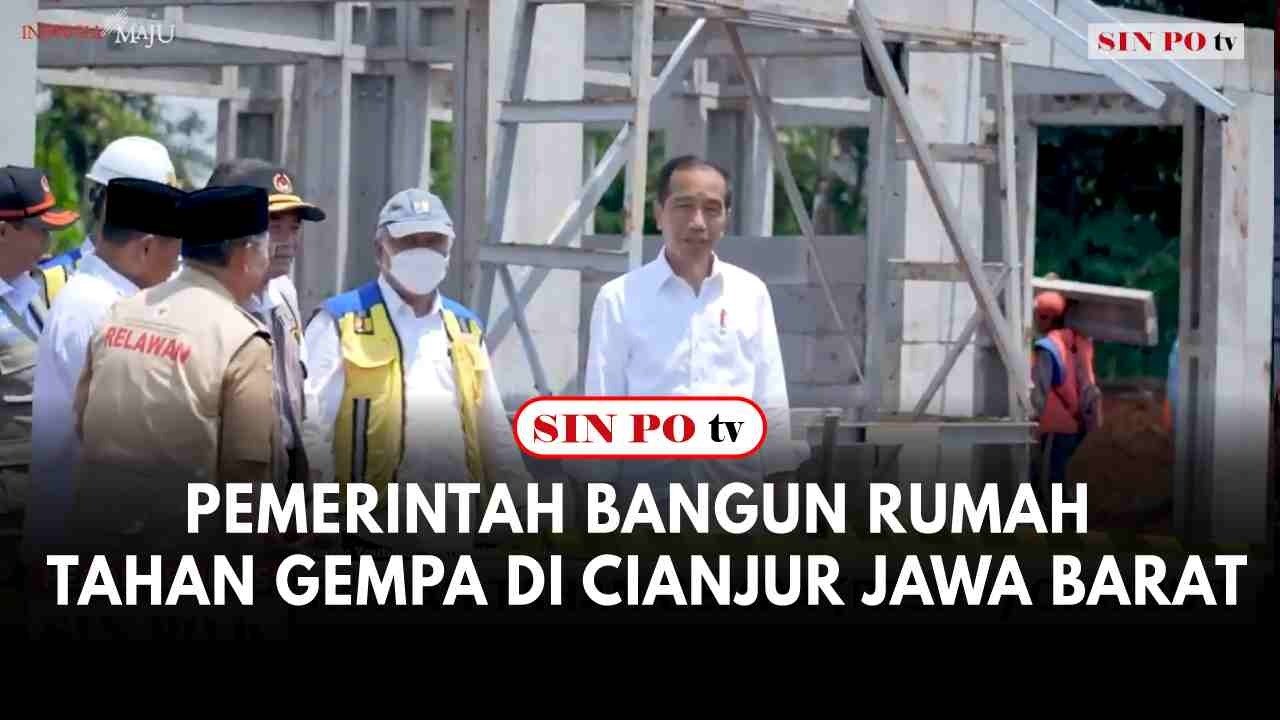 Pemerintah Bangun Rumah Tahan Gempa di Cianjur Jawa Barat