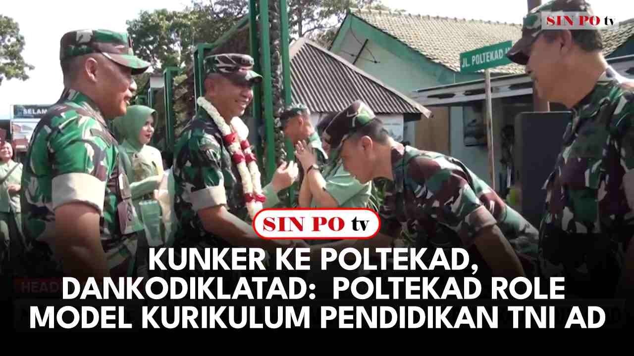 Kunker Ke Poltekad, Dankodiklatad:  Poltekad Role Model Kurikulum Pendidikan TNI AD