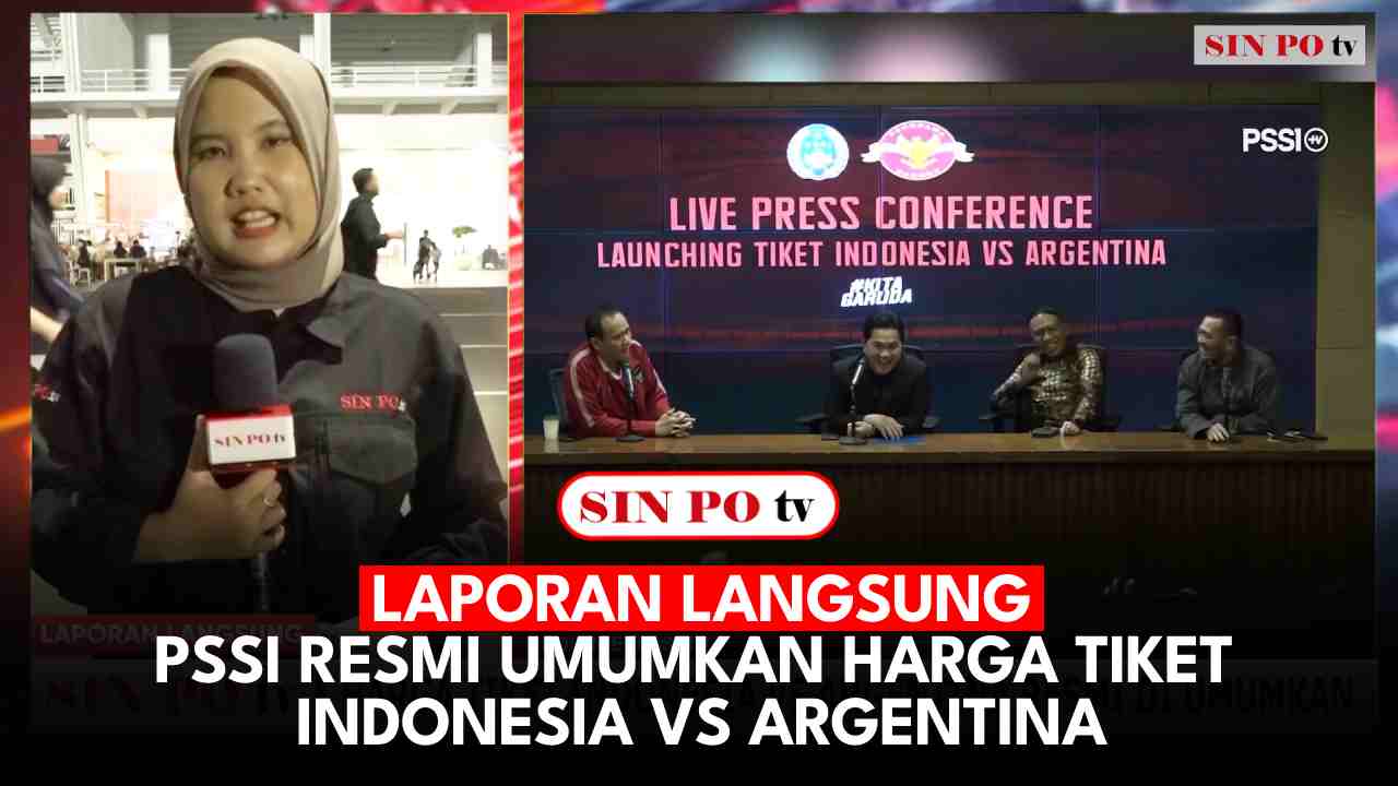 PSSI Resmi Umumkan Harga Tiket Indonesia Vs Argentina