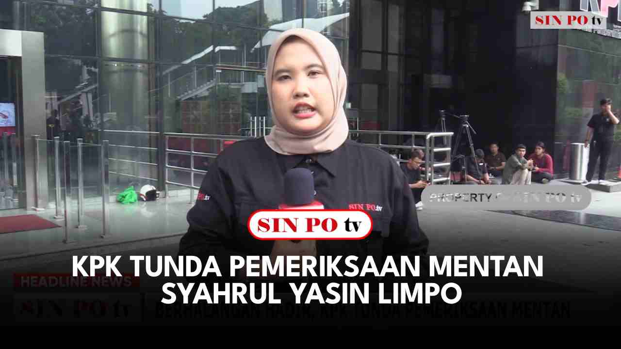 KPK Tunda Pemeriksaan Mentan Syahrul Yasin Limpo