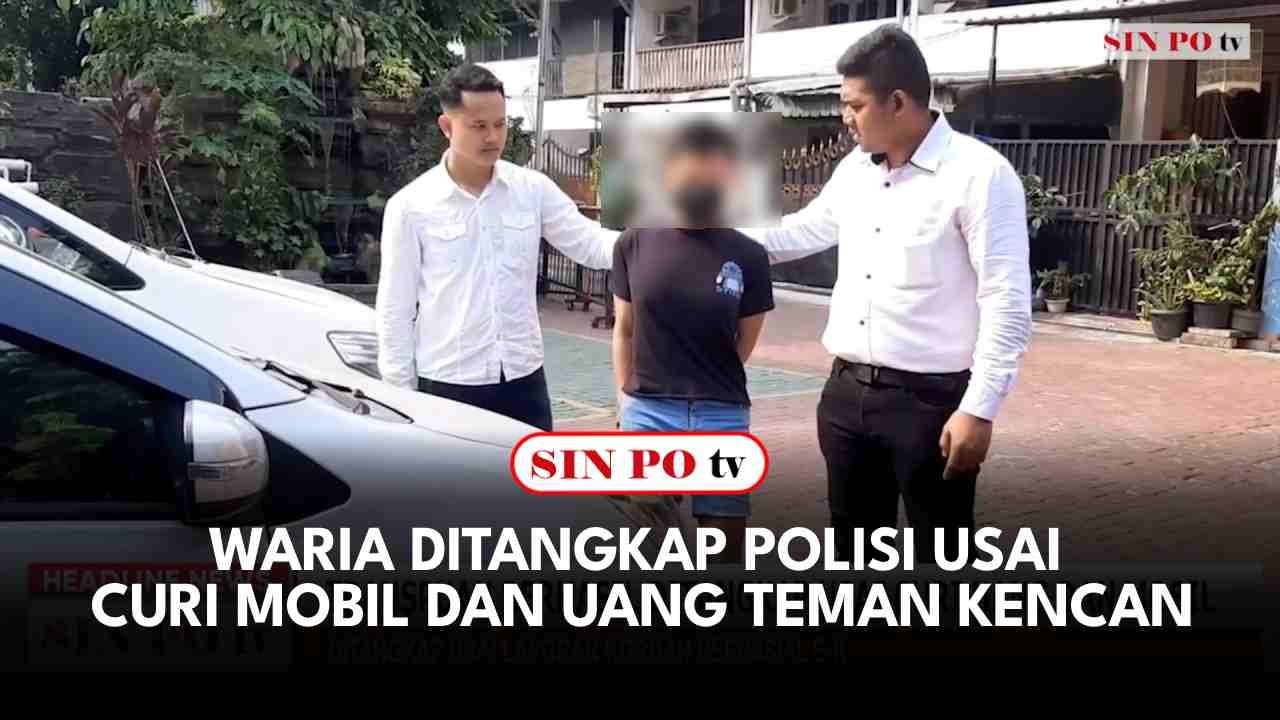 Waria Ditangkap Usai Curi Mobil, kepolisian unit reskirim Polsek Tambora, Lampung, waria curi mobil, waria mencuri uang