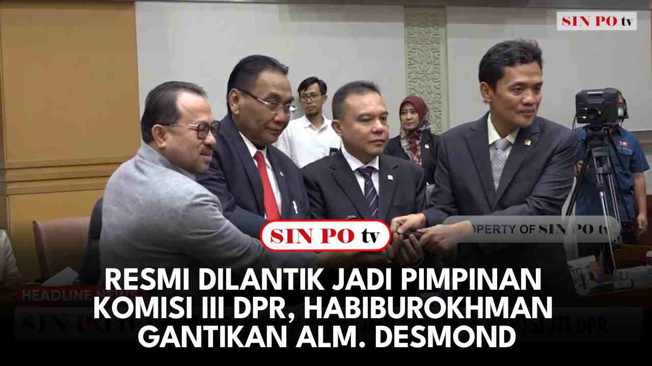 Resmi Dilantik Jadi Pimpinan Komisi III DPR, Habiburokhman Gantikan Alm. Desmond