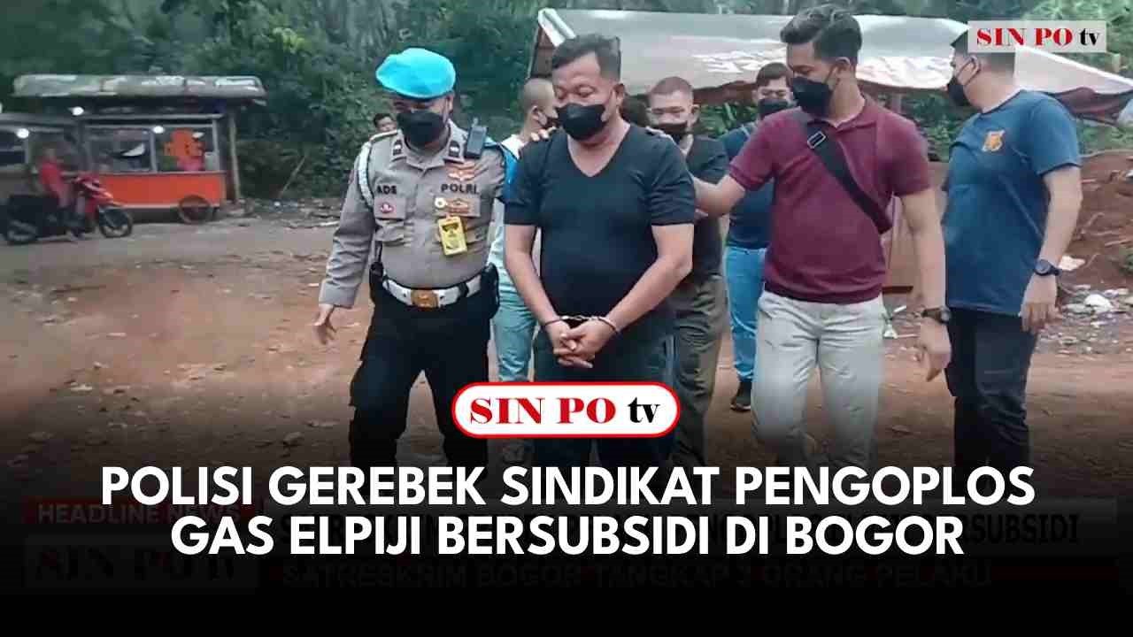 Polisi Gerebek Sindikat Pengoplos Gas Elpiji Bersubsidi Di Bogor