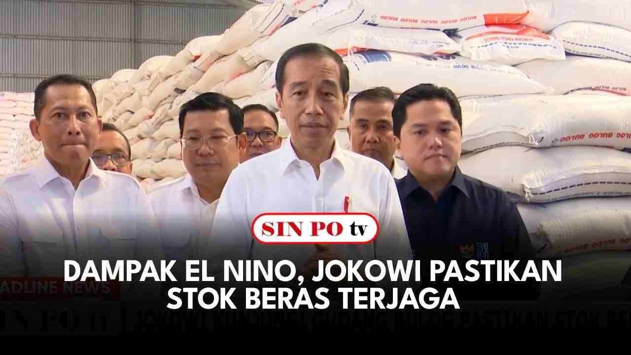 Dampak El Nino, Jokowi Pastikan Stok Beras Terjaga