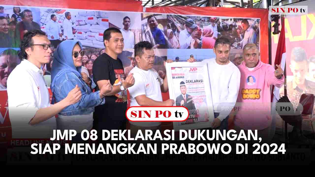 JMP 08 Deklarasi Dukungan, Siap Menangkan Prabowo di 2024