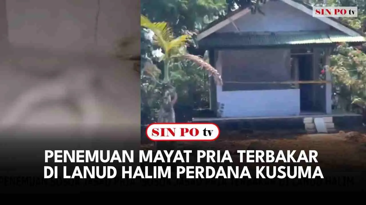 Penemuan Mayat Pria Terbakar Di Lanud Halim Perdana Kusuma