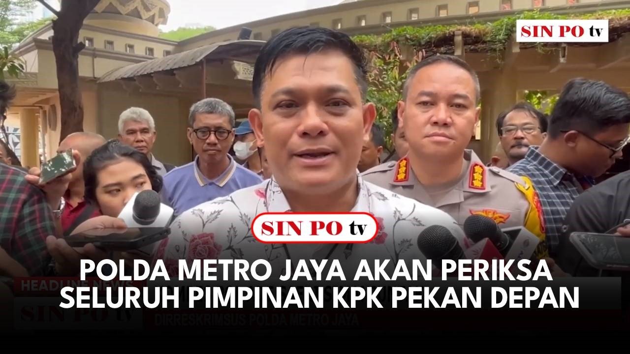 Polda Metro Jaya Akan Periksa Seluruh Pimpinan KPK Pekan Depan