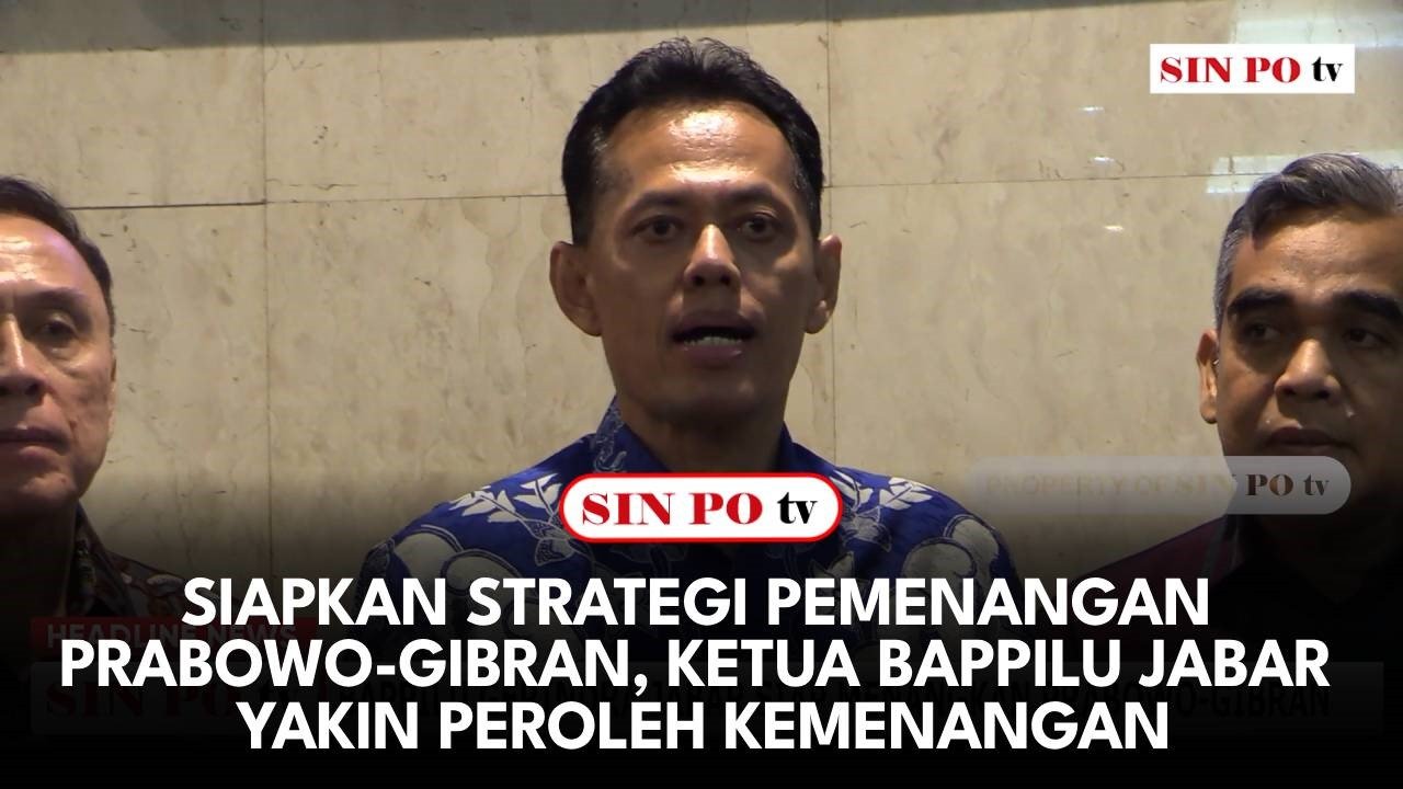 Siapkan Strategi Pemenangan Prabowo-Gibran, Ketua Bappilu Jabar Yakin Peroleh Kemenangan