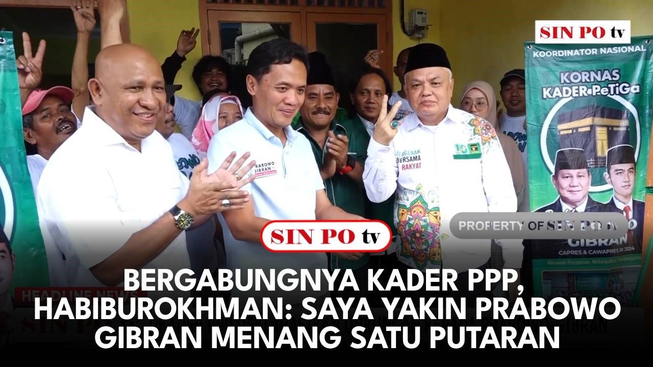 Bergabungnya Kader PPP, Habiburokhman: Saya Yakin Prabowo-Gibran Menang Satu Putaran