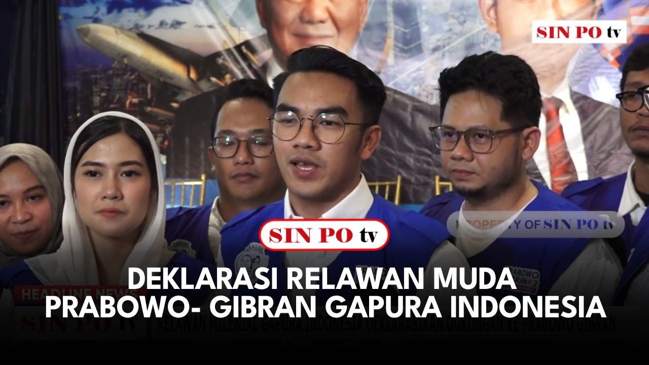 Deklarasi Relawan Muda Prabowo- Gibran Gapura Indonesia