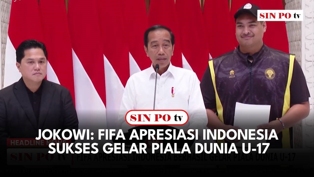Jokowi: FIFA Apresiasi Indonesia Sukses Gelar Piala Dunia U-17
