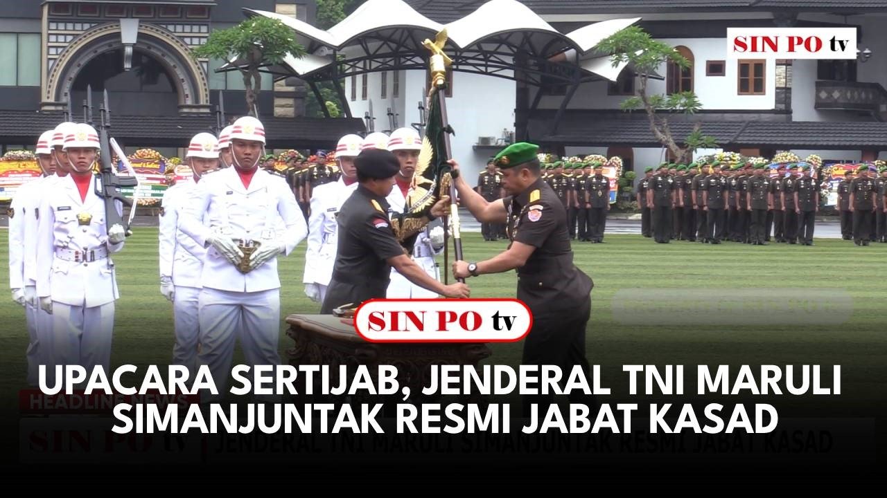 Upacara Sertijab, Jenderal TNI Maruli Simanjuntak Resmi Jabat KASAD