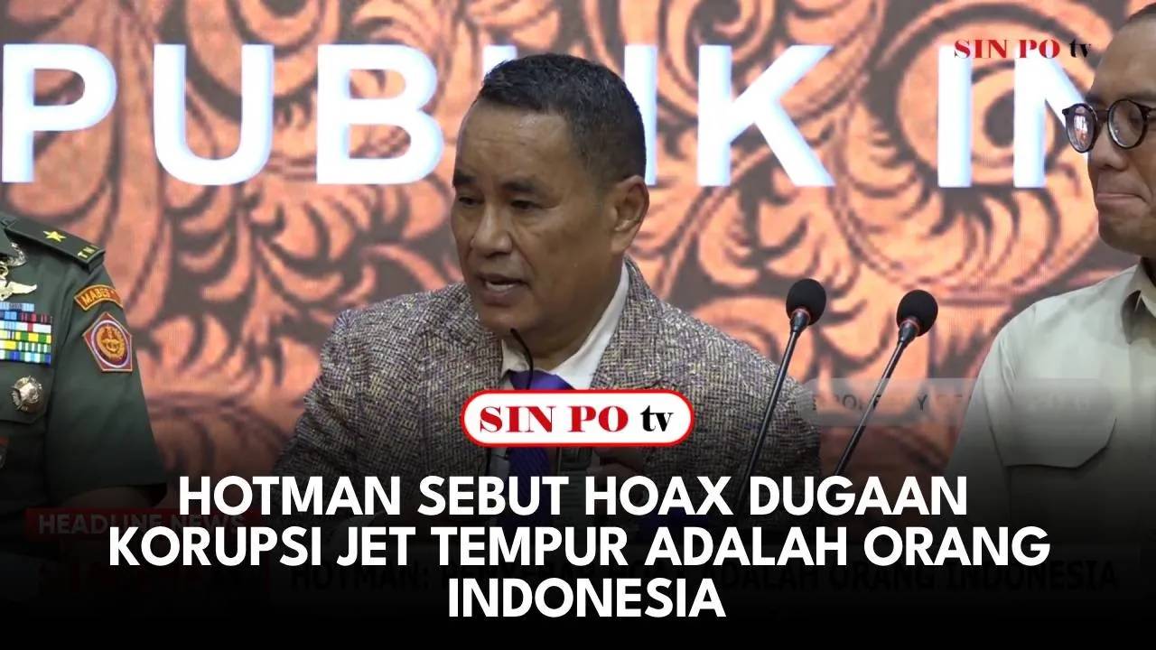 Hotman Sebut Hoax Dugaan Korupsi Jet Tempur Adalah Orang Indonesia