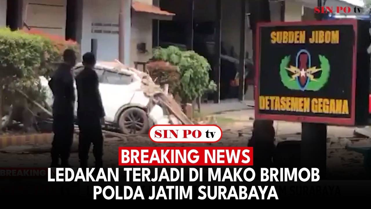 Breaking News - Ledakan Terjadi di Mako Brimob Polda Jatim Surabaya