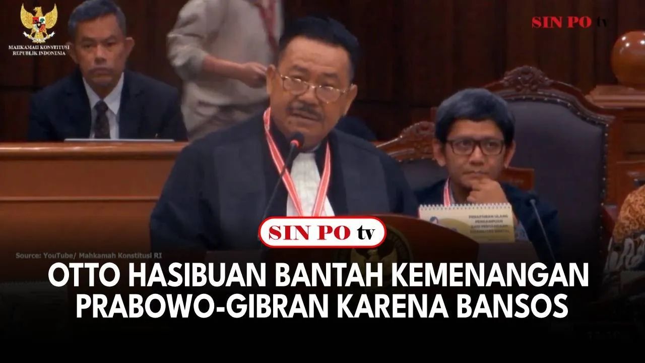 Otto Hasibuan Bantah Kemenangan Prabowo-Gibran Karena Bansos