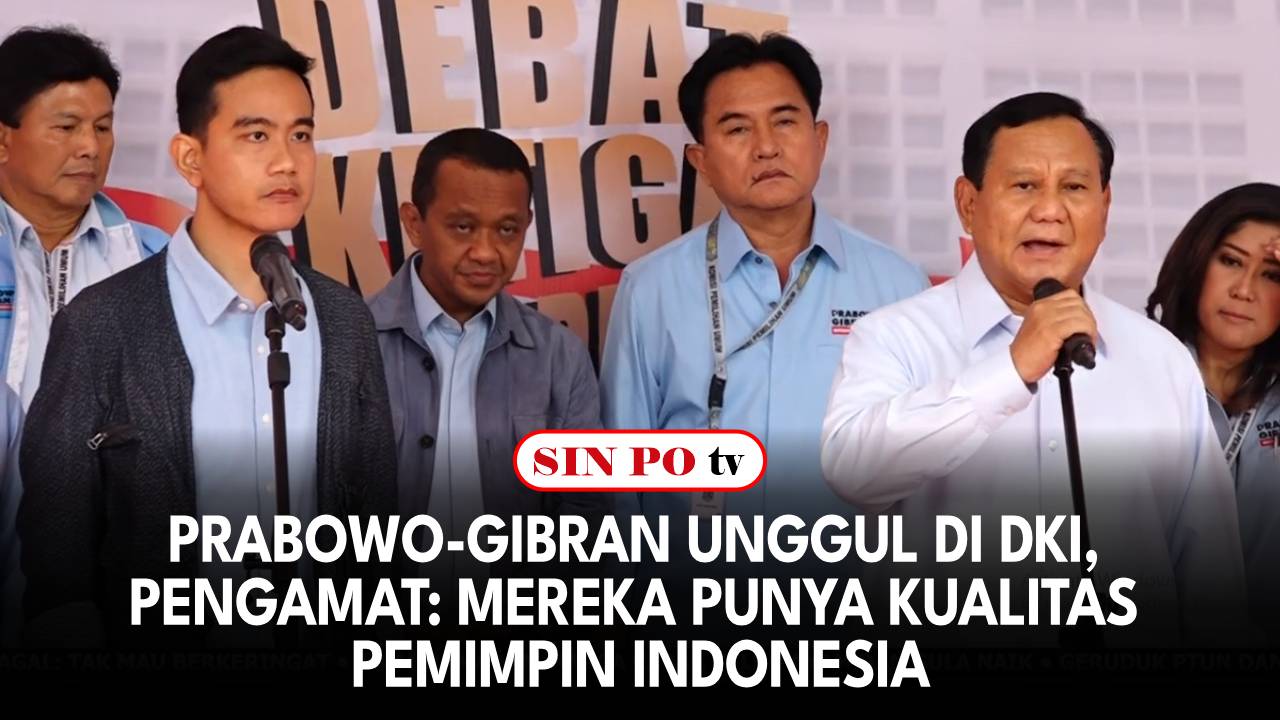 Prabowo-Gibran Unggul di DKI, Pengamat: Mereka Punya Kualitas Pemimpin Indonesia