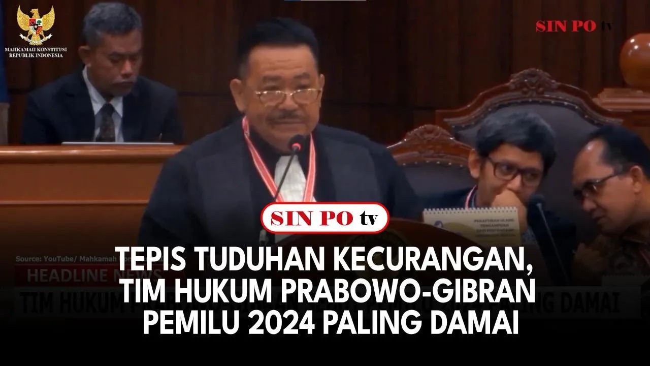 Tepis Tuduhan Kecurangan, Tim Hukum Prabowo-Gibran Pemilu 2024 Paling Damai