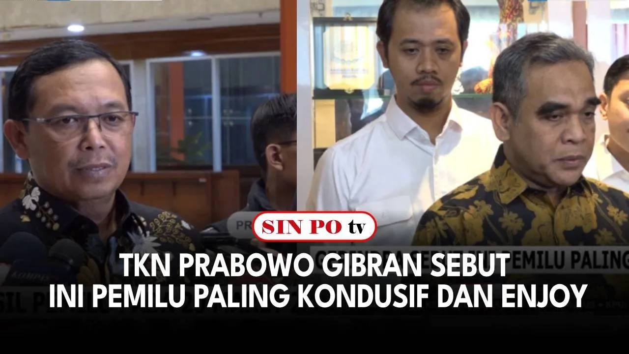 TKN Prabowo Gibran Sebut Ini Pemilu Paling Kondusif Dan Enjoy